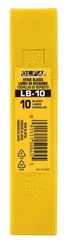 OLFA 18 мм, 10 шт, в пластиковом кейсе, сегментированные лезвия (OL-LB-10)