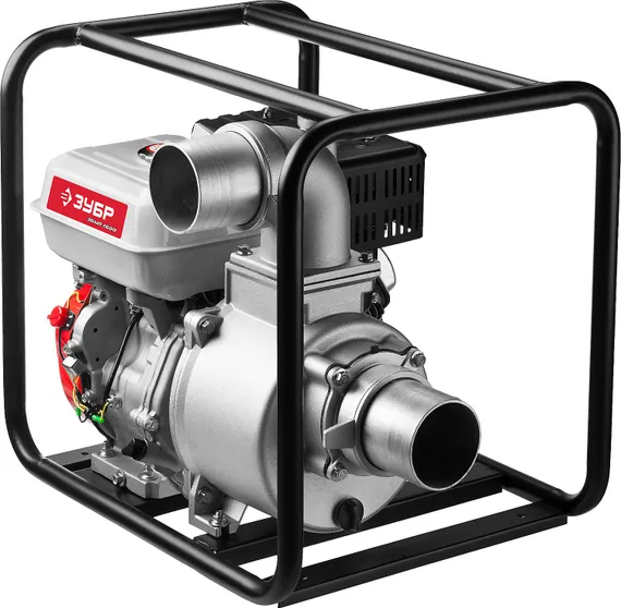 ЗУБР 1600 л/мин, мотопомпа бензиновая (ЗБМП-1600)