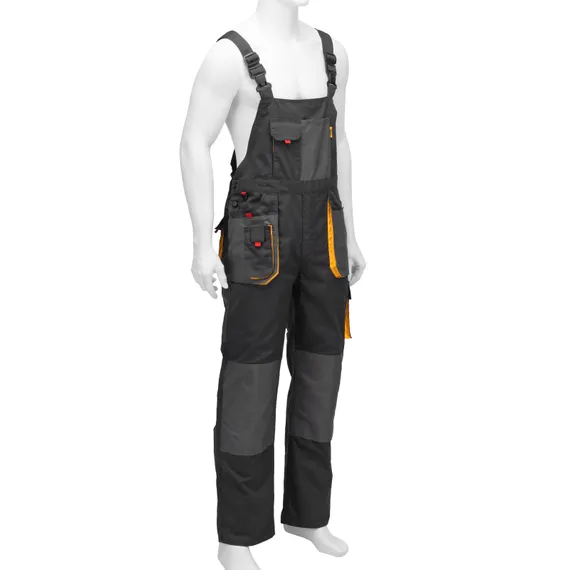 Полукомбинезон профессиональный рабочий, 65% полиэстер 35% хлопок, XXL Denzel