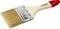 ЗУБР УНИВЕРСАЛ, 75 мм, 3″, светлая натуральная щетина, деревянная ручка, все виды ЛКМ, плоская кисть (4-01003-075)