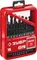 ЗУБР 19 шт, (1-10 мм), сталь Р4М2, класс В, мет.бокс, набор сверл по металлу (29605-H19)