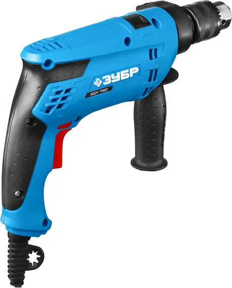 Ударная дрель, ЗУБР 780 Вт, 13 мм, Профессионал (ЗДУ-780 ЭРМ2)