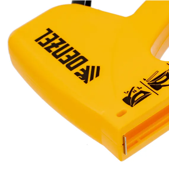 Степлер пластиковый, скобы в комплекте, тип 53, 6-10 мм Denzel