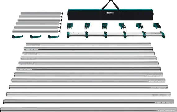 KRAFTOOL TTL-360 360х150х70 см, макс 250 кг, стол для работ с крупноформатными листовыми материалами (33253-360)