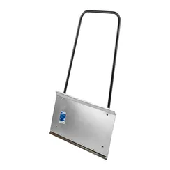 Движок для уборки снега, стальной, оцинкованный, 750 х 410 х 1100 мм, стальная рукоятка, Сибртех