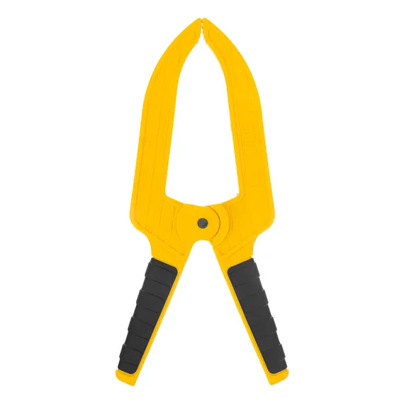 Струбцина клещеобразная, удлиненная 75 х 110 мм двухкомпонентные рукоятки Denzel