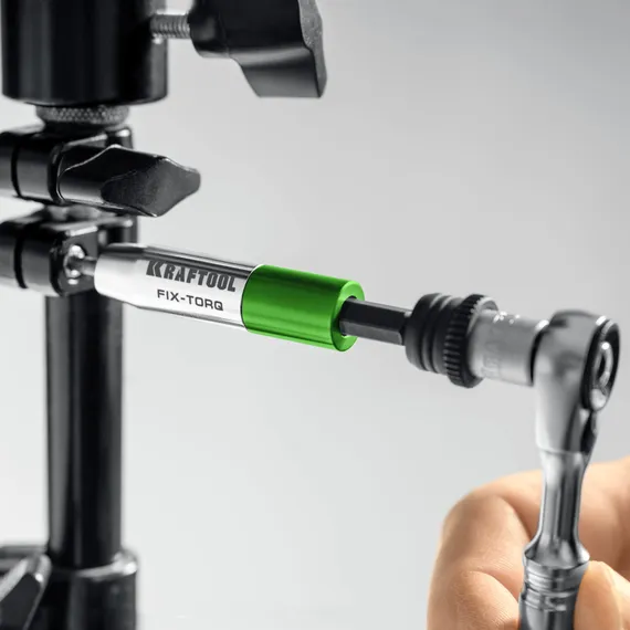 KRAFTOOL FIX-TORQ 3.0 Нм динамометрический адаптер для бит (64035-3.0)