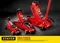 STAYER R-55 RED FORCE, 3 т, 155 - 545 мм, подкатной домкрат с высоким подъемом, Professional (43157-3)