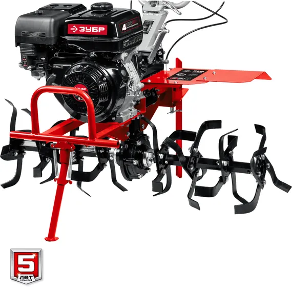 Мотоблок ЗУБР 9 л.с. ВОМ (МТШ-600)