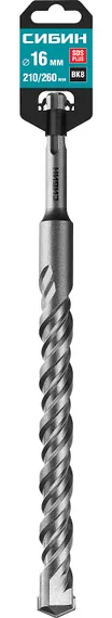 СИБИН 16 х 260 мм, SDS-plus бур (29312-260-16)