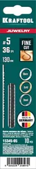 KRAFTOOL №5, 130 мм, 10 шт, полотна ювелирные для лобзика (15345-05)