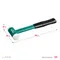 KRAFTOOL Dead Blow, 30 мм, 450 г, безынерционный молоток (2078-30)