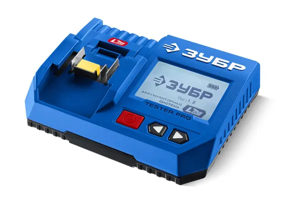 ЗУБР тестер для LMS АКБ 20В, ПРОФЕССИОНАЛ (TD-20)