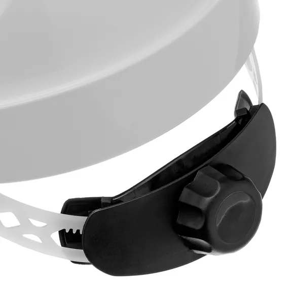 Каска защитная ударопр.«Форвард» (К-05)ABS/PC,комплект со встроен.очк.ОЧК-05 Форвард,белая Denzel