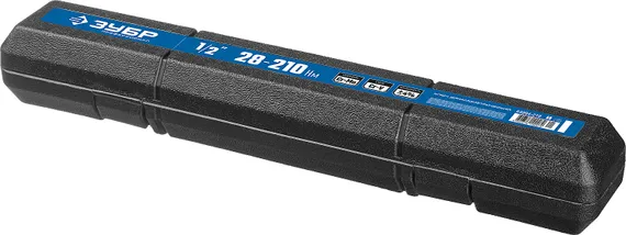 ЗУБР 1/2″, 28 - 210 Н·м, динамометрический ключ, Профессионал (64094-210)