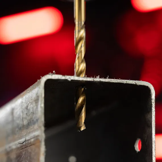 Набор нитридтитан. сверл по металлу, 1.5-6.5 мм (через 0.5 мм+3.2мм 4.8 мм) НSS 13 шт Matrix