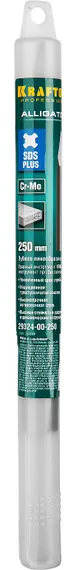 KRAFTOOL ALLIGATOR, 250 мм, SDS-plus, пикообразное зубило (29324-00-250)
