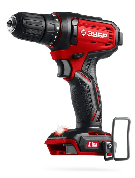 Дрель-шуруповерт, ЗУБР 20 В, 40 Н·м, без АКБ (LMS), (ДШ-40)