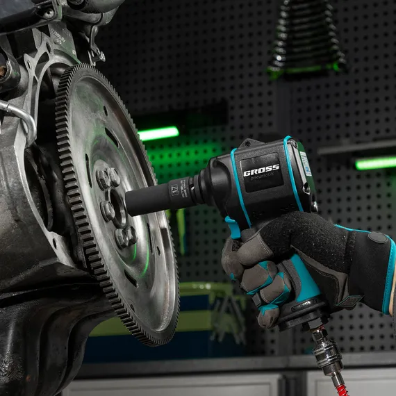 Набор ударных глубоких шестигранных торцевых головок, 1/2", 10-24 мм, в кейсе 12 шт. Stels