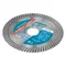Диск алмазный, 115 х 22.2 мм, турбо, сухая резка Gross