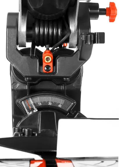 ЗУБР ЗПТ-255-1800 ПЛ пила торцовочная с протяжкой, d 255 х 30 мм, 1800 Вт