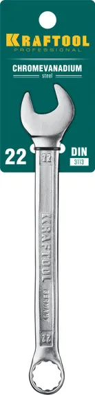 KRAFTOOL 22 мм, комбинированный гаечный ключ (27079-22)