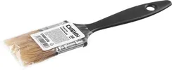 СИБИН 38 мм, 1.5″, светлая смешанная щетина, пластиковая ручка, все виды ЛКМ, плоская кисть (01008-038)