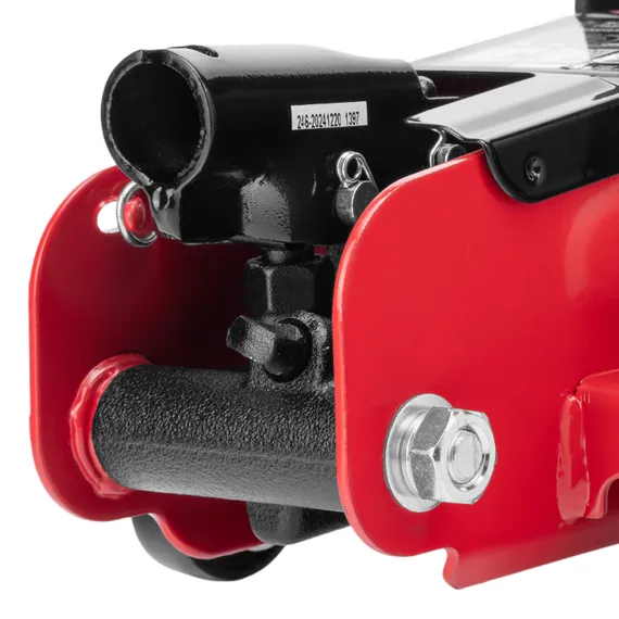 Домкрат гидравлический подкатной, 2 т, 140-340 мм, в пласт. кейсе MTX