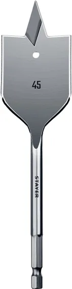 STAYER Flat, 45 x 152 мм, перовое, cверло по дереву (2950-45)