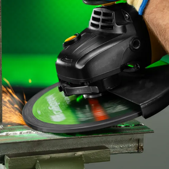 Круг шлифовальный по металлу, 230 х 6,0 х 22,2 мм, 9%WA+75%A+16%B// Сибртех