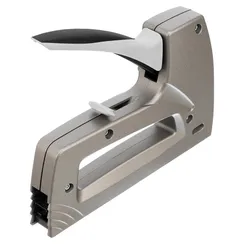 Степлер мебельный (Aluminium 140) алюминиевый корпус, регулятор удара, тип скобы 140, 300, 6-14 мм Gross