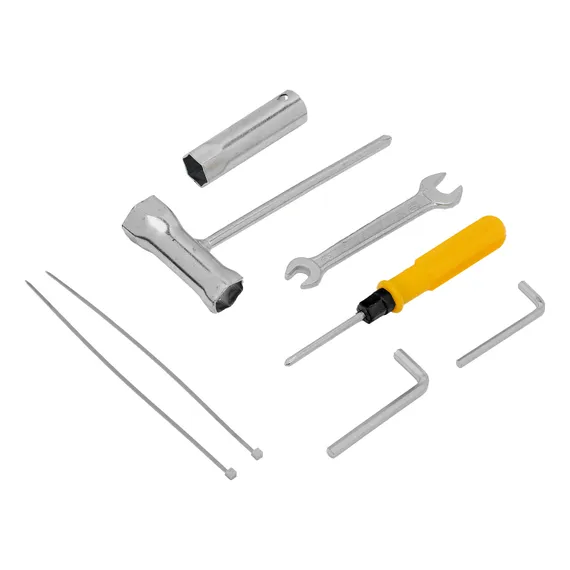 Триммер бензиновый DTL-31-4T, 4-тактный, 31 см3, неразъемная штанга, состоит из 2 частей Denzel