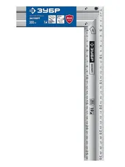 ЗУБР ЭКСПЕРТ 300 мм, жесткий столярный угольник, Профессионал (34392-30)