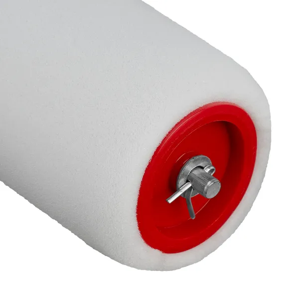 Валик "Поролон", в сборе, 250 мм, D 48 мм, D ручки 6 мм, крепление шплинтом Сибртех