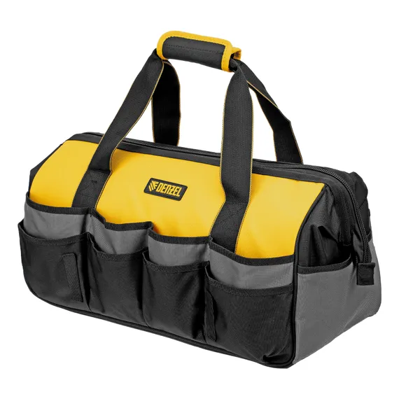 Сумка для инструмента, 500х245х300 мм, 20 карман.,съемный органайз. 10 карман.,наплеч. рем. Denzel