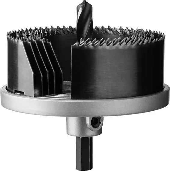 ЗУБР 5 шт, (60-67-74-83-95 x 32 мм), набор кольцевых пил по дереву (29595-H5-32)