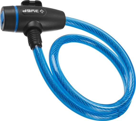 ЗУБР 650 мм, d 10 мм, 3 ключа, тросовый замок, Профессионал (37261-65)