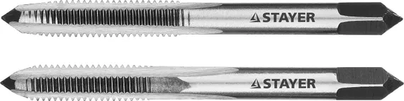 STAYER M5 х 0.8, 2 шт, комплект метчиков (28025-05-0.8-H2)