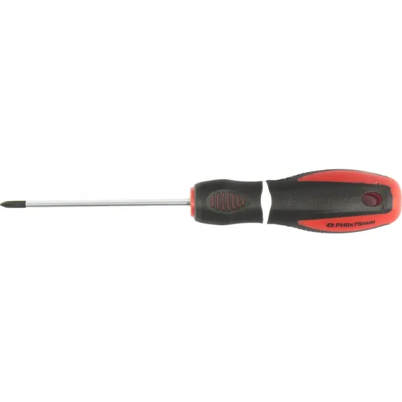 Отвертка "Era", PH0 х 75 мм, CrV, трехкомпонентная рукоятка Matrix