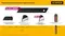 STAYER BLACK SHARP, 18 мм, 10 шт, сегментированные черные особоострые лезвия (0920-S10)