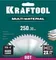 KRAFTOOL Multi Material, 250 х 30 мм, 80Т, пильный диск по алюминию (36953-250-30)