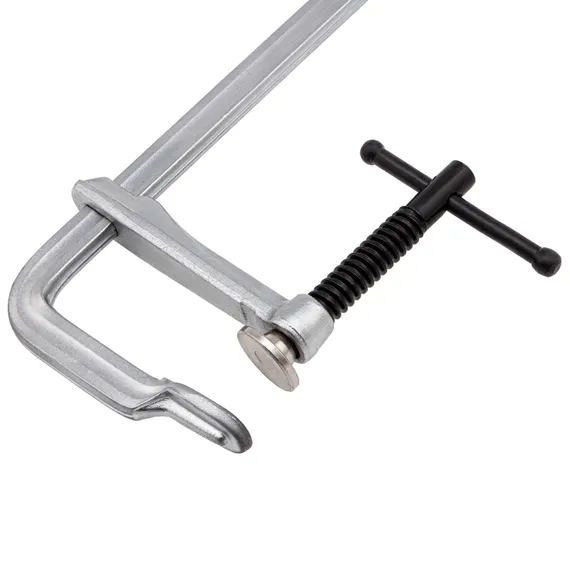 Струбцина F-образная, 100x600мм, кованая Denzel