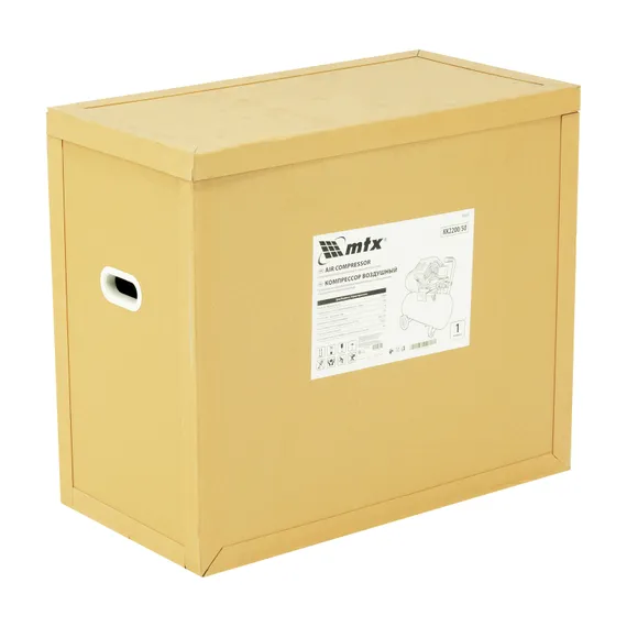 Компрессор воздушный КК-2200/50, 2,2 кВт, 350 л/мин, 50 л, прямой привод, масляный MTX