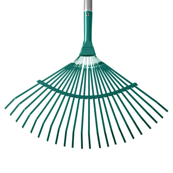 GRINDA PR-40 ALU, 440 х 250 х 1630 мм, 22 плоских зубца, алюминиевый черенок, веерные грабли, PROLine (39586)