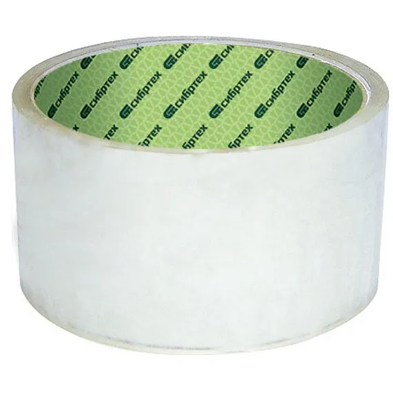 Клейкая лента, 23 мм х 40 м, цвет прозрачный Сибртех