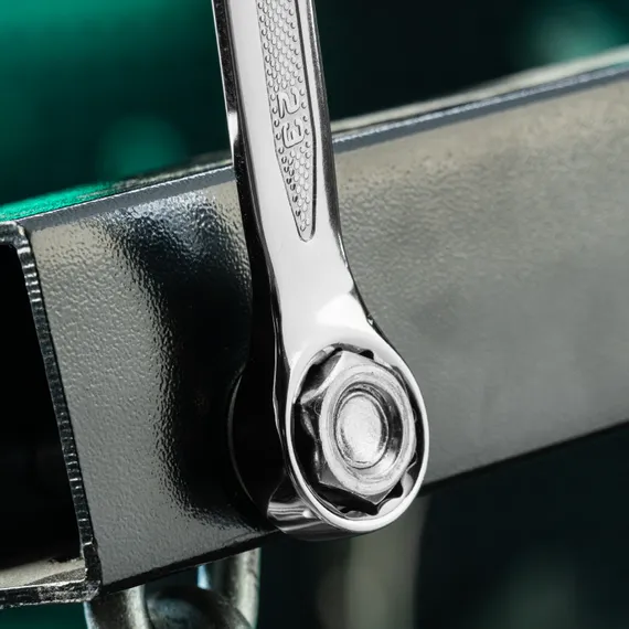 Ключ комбинированный, 23 мм, CrV, антислип Stels