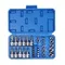 Набор головок Torx 3/8"DR 34 предмета WIB-90013-blue