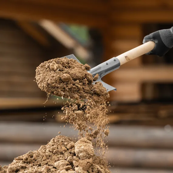 Лопата штыковая, 205х290, ребра жесткости, рессорная сталь, 0,7 кг, без черенка// Сибртех