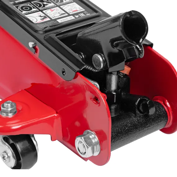 Домкрат гидравлический подкатной, 2 т, 140-340 мм MTX