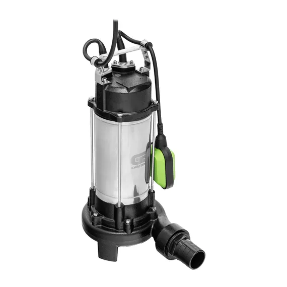 Фекальный насос СФН1500-Н, 1500 Вт, напор 19 м, 25000 л/ч, нож Сибртех